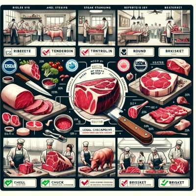 Different cuts of beef and the law