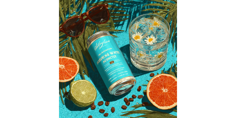 summer tonic drink